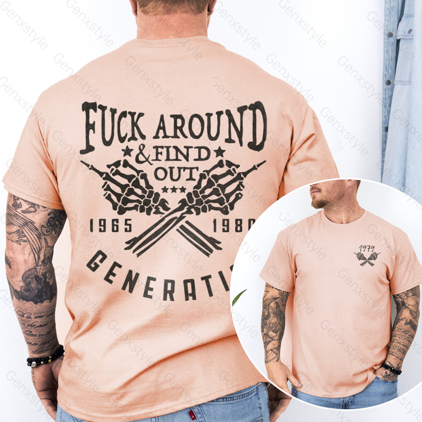 Fuck Around Find Out Generation X Quotes T-shirt