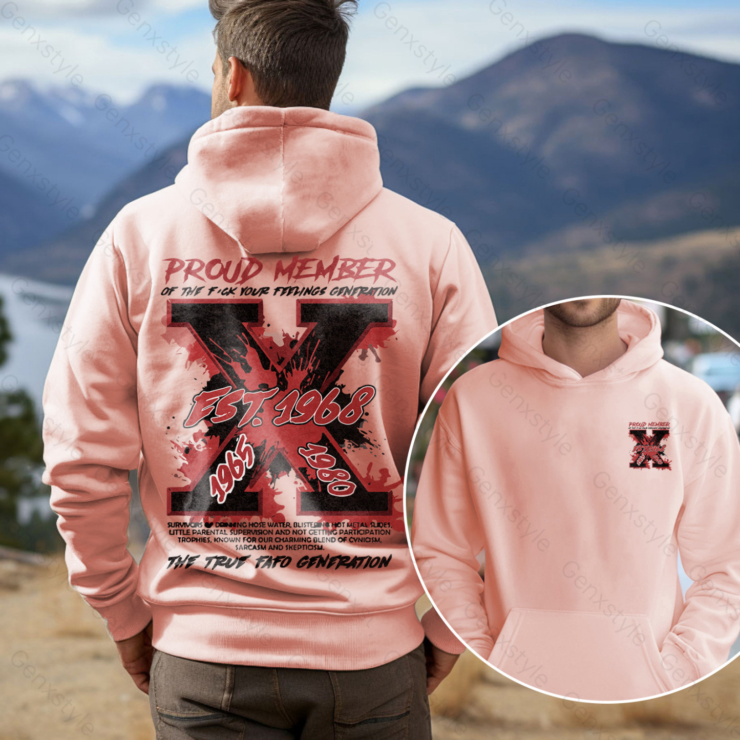 The True FAFO Generation X Unisex Hoodie