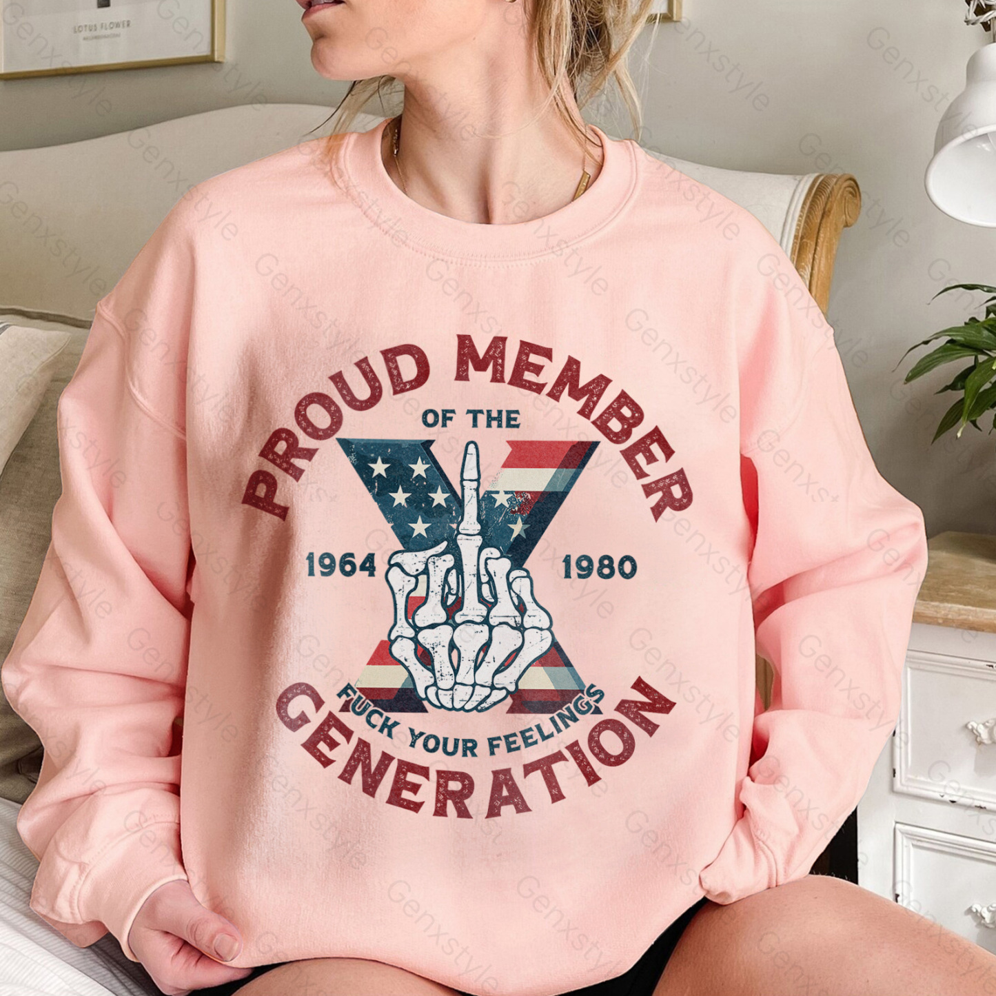 American Flag Crewneck