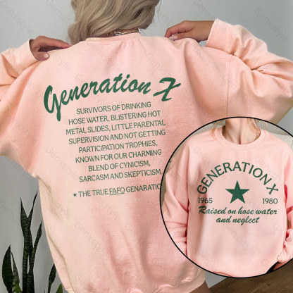 Raised on Hose Water and Neglect Crewneck