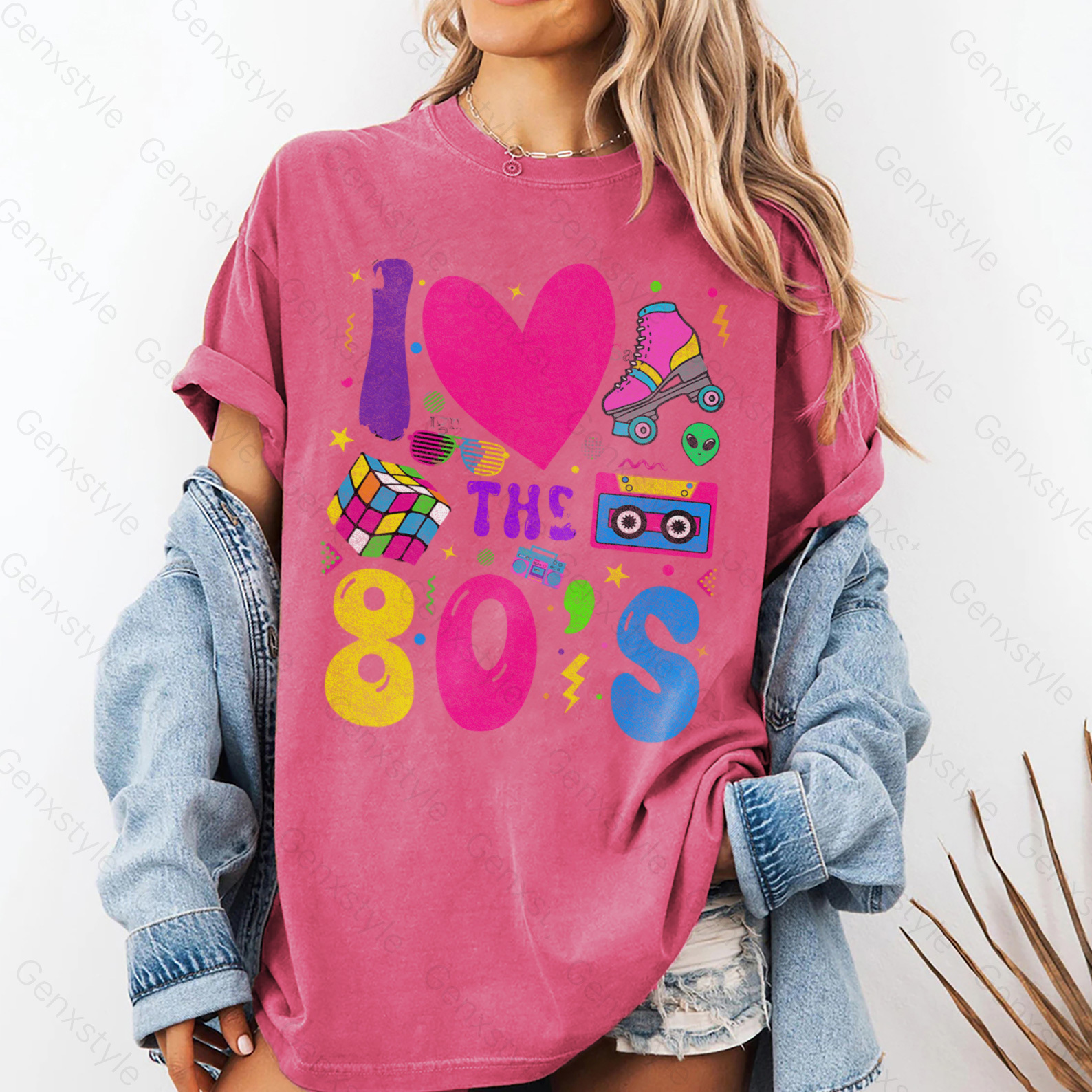 Washed I Love The 80s T-shirt