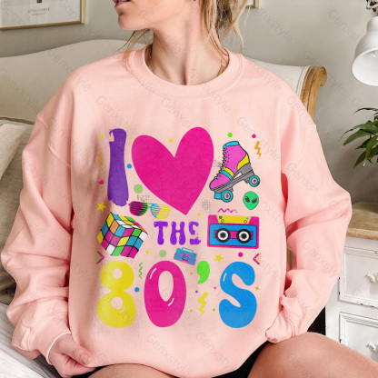 I Love The 80s Crewneck