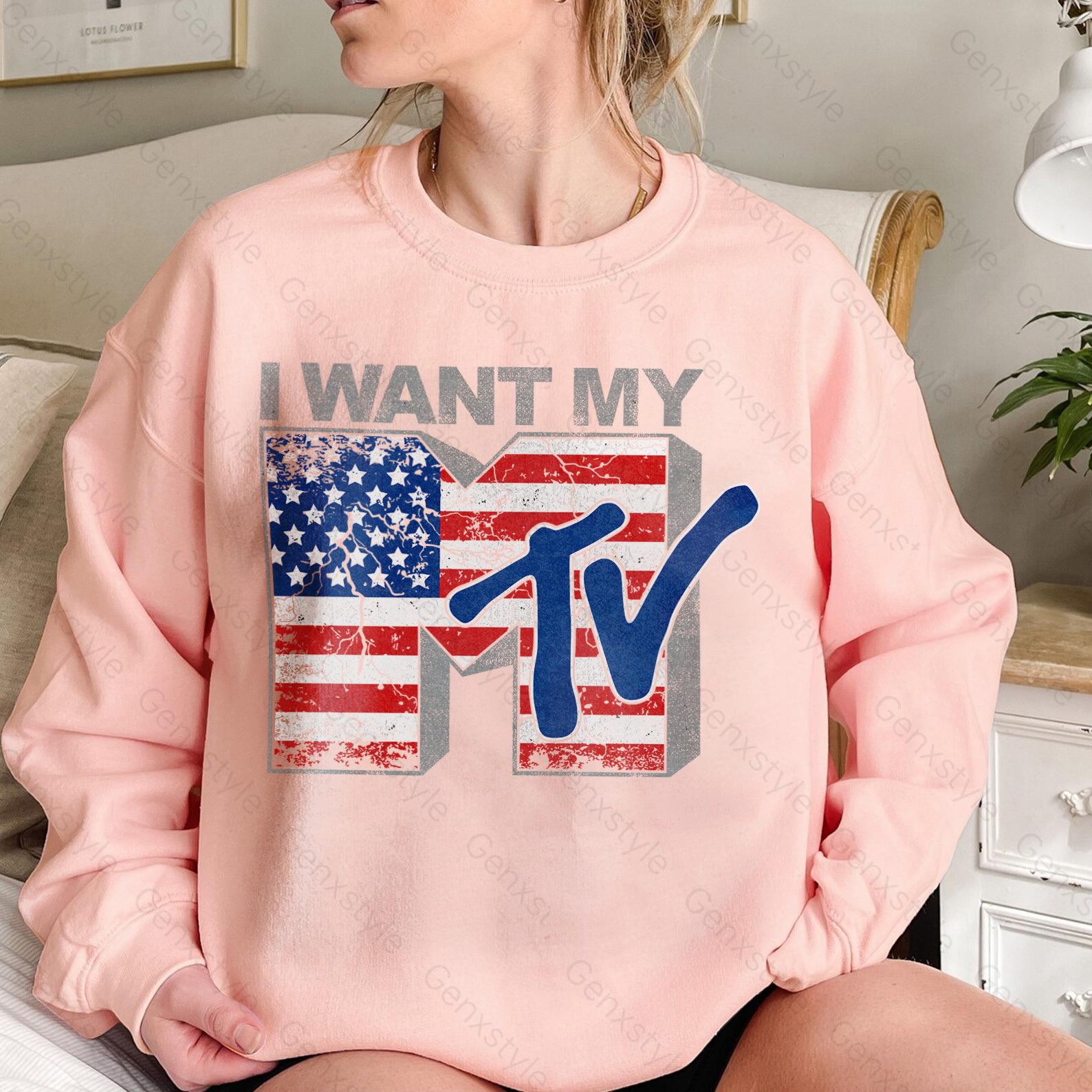 I Want My MTV USA Crewneck