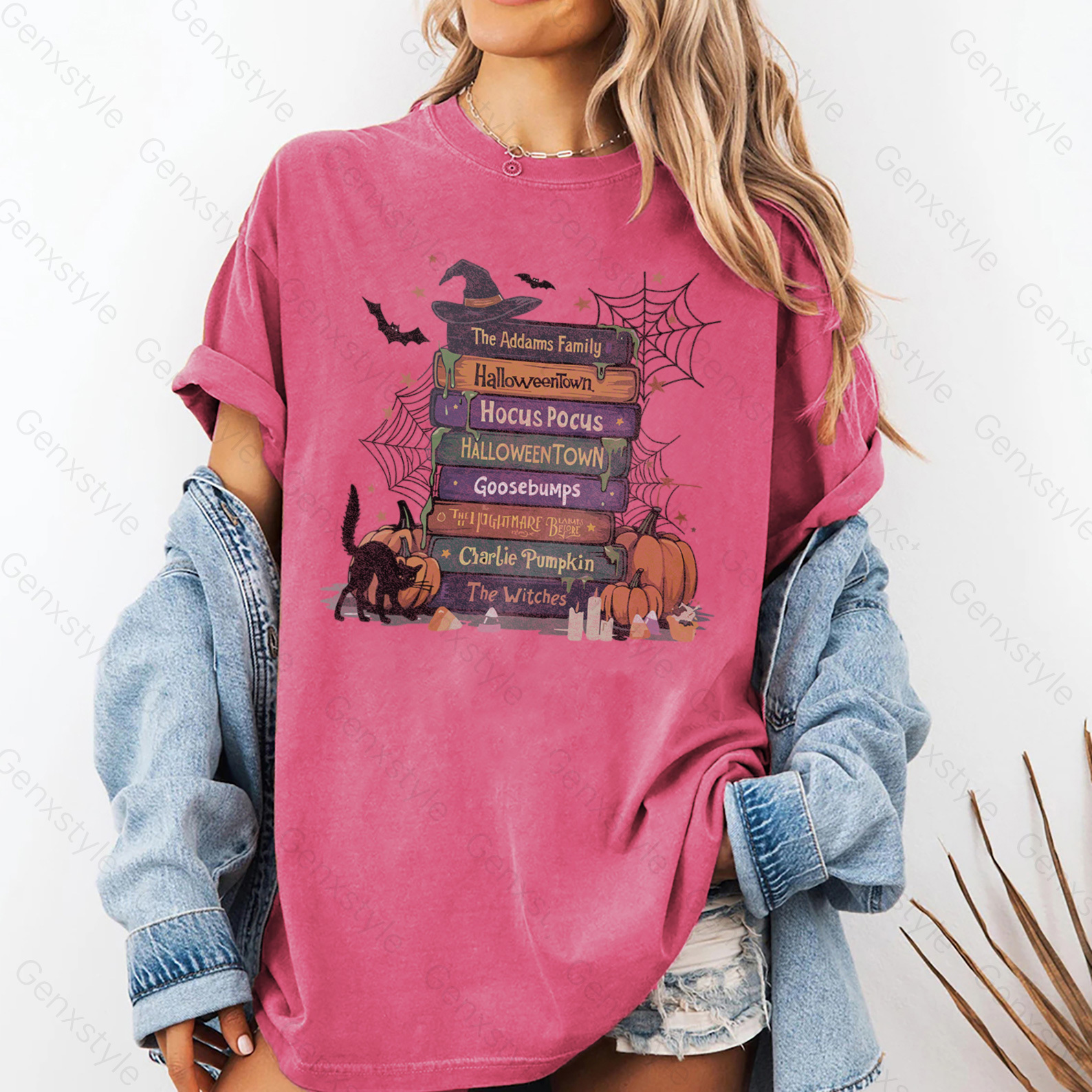 Washed Vintage Halloween Movie T-shirt