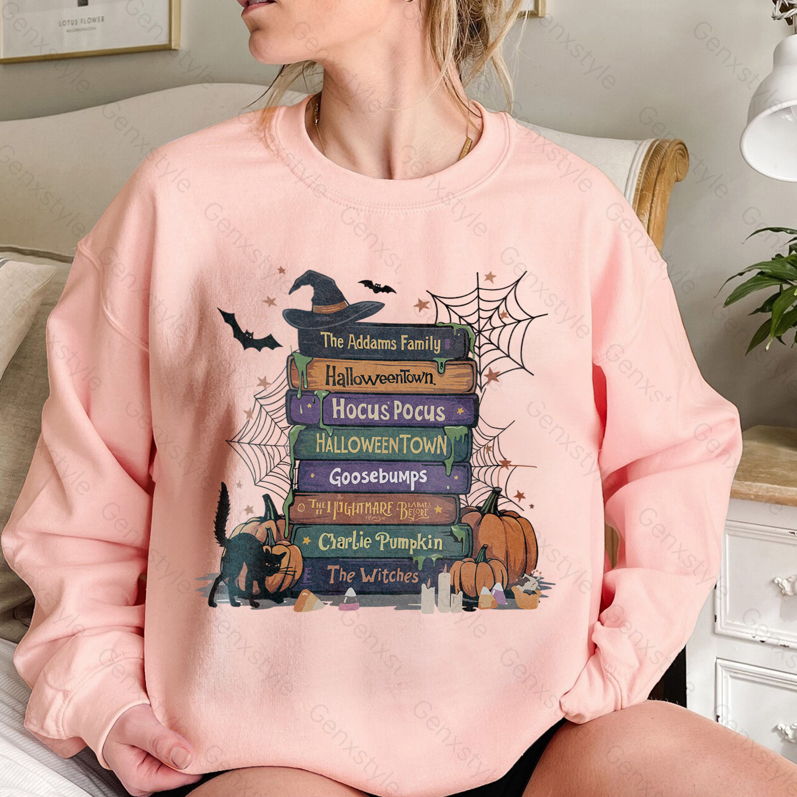 Vintage Halloween Movie Crewneck