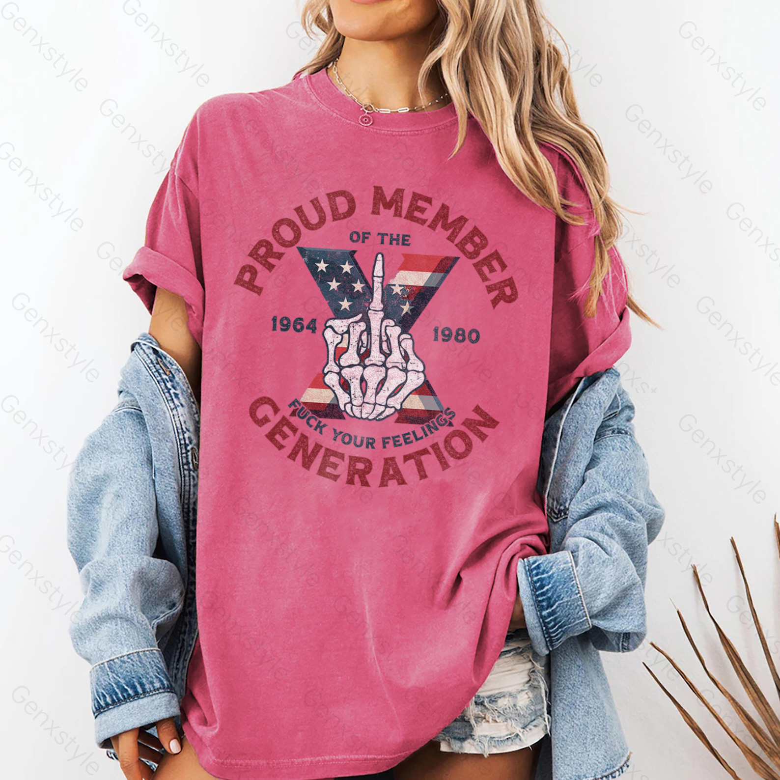Washed American Flag T-shirt