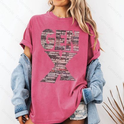 Washed Gen X 80s Rock Cassettes T-shirt