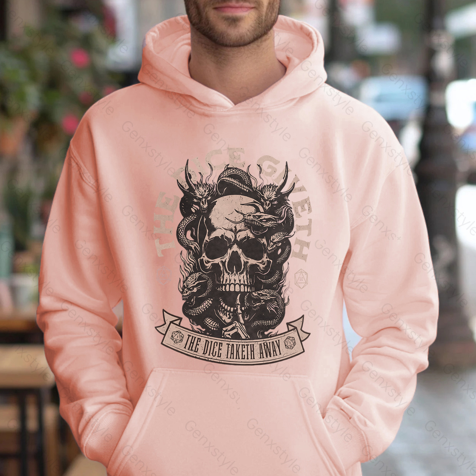 The Dice Giveth and the Dice Taketh Away Hoodie