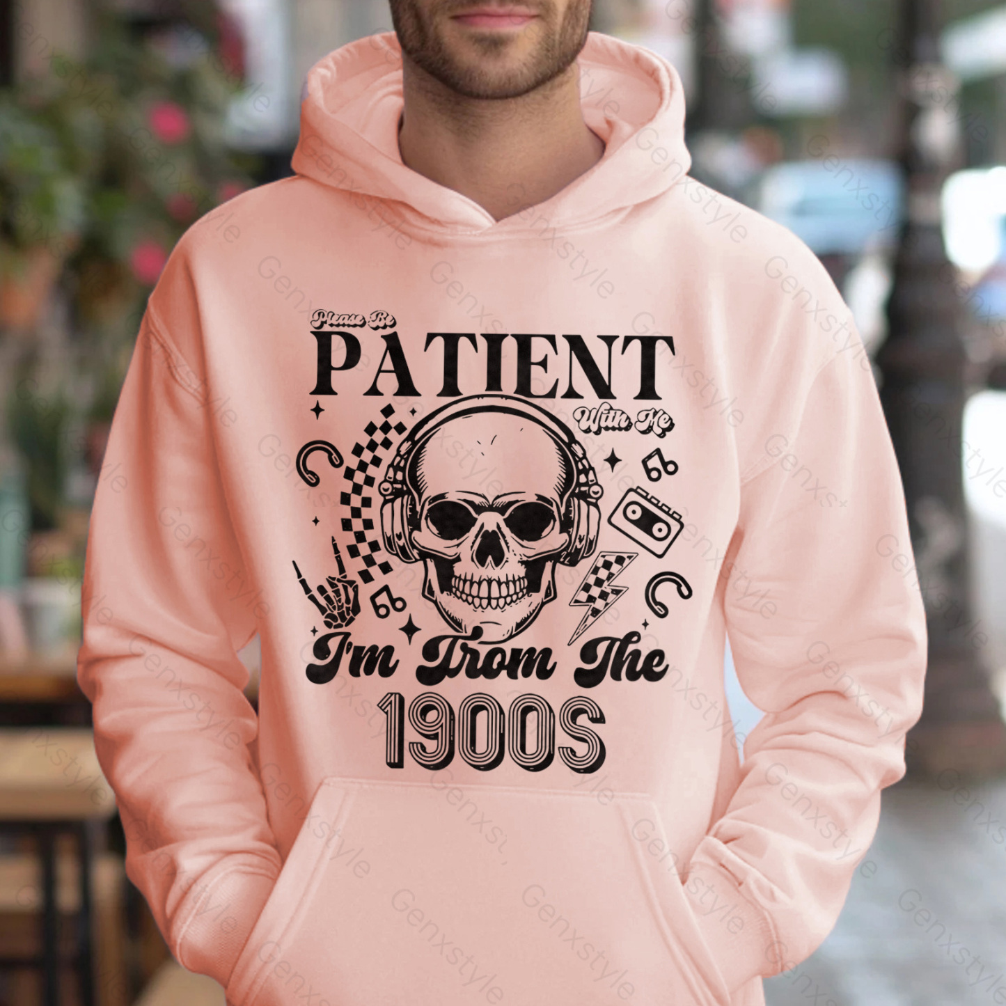 Please Be Patient with Me, I'm From the 1900's - Print Unisex Hoodie XXVII