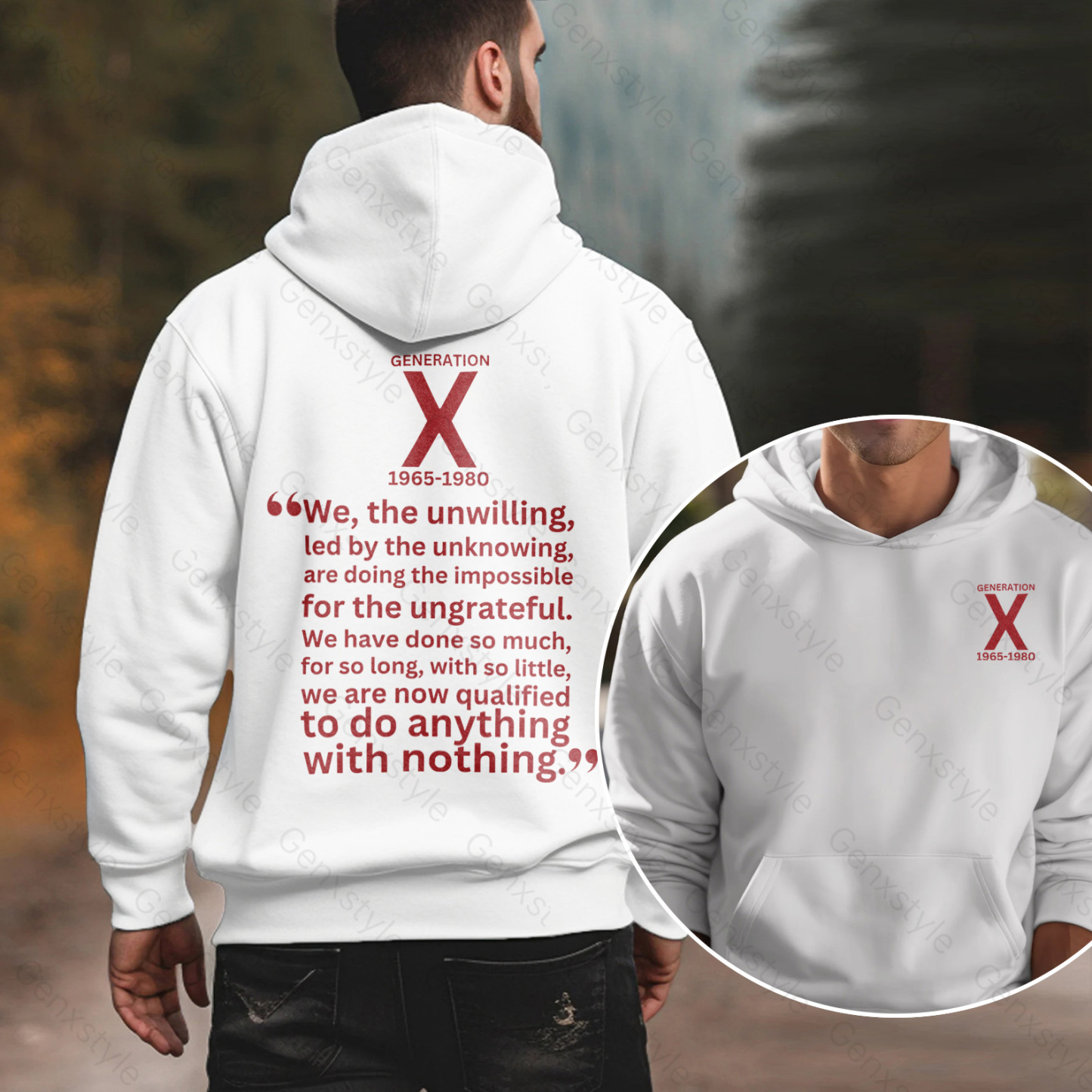 Generation X We The Unwilling Hoodie