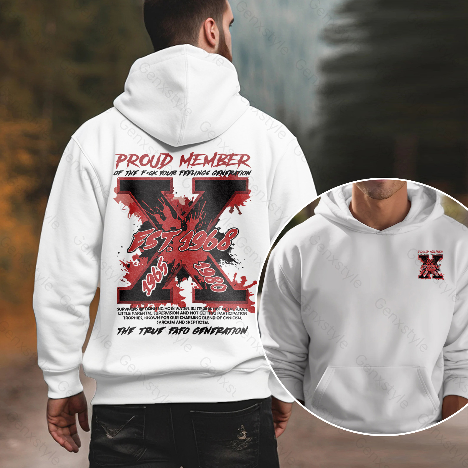 The True FAFO Generation X Unisex Hoodie