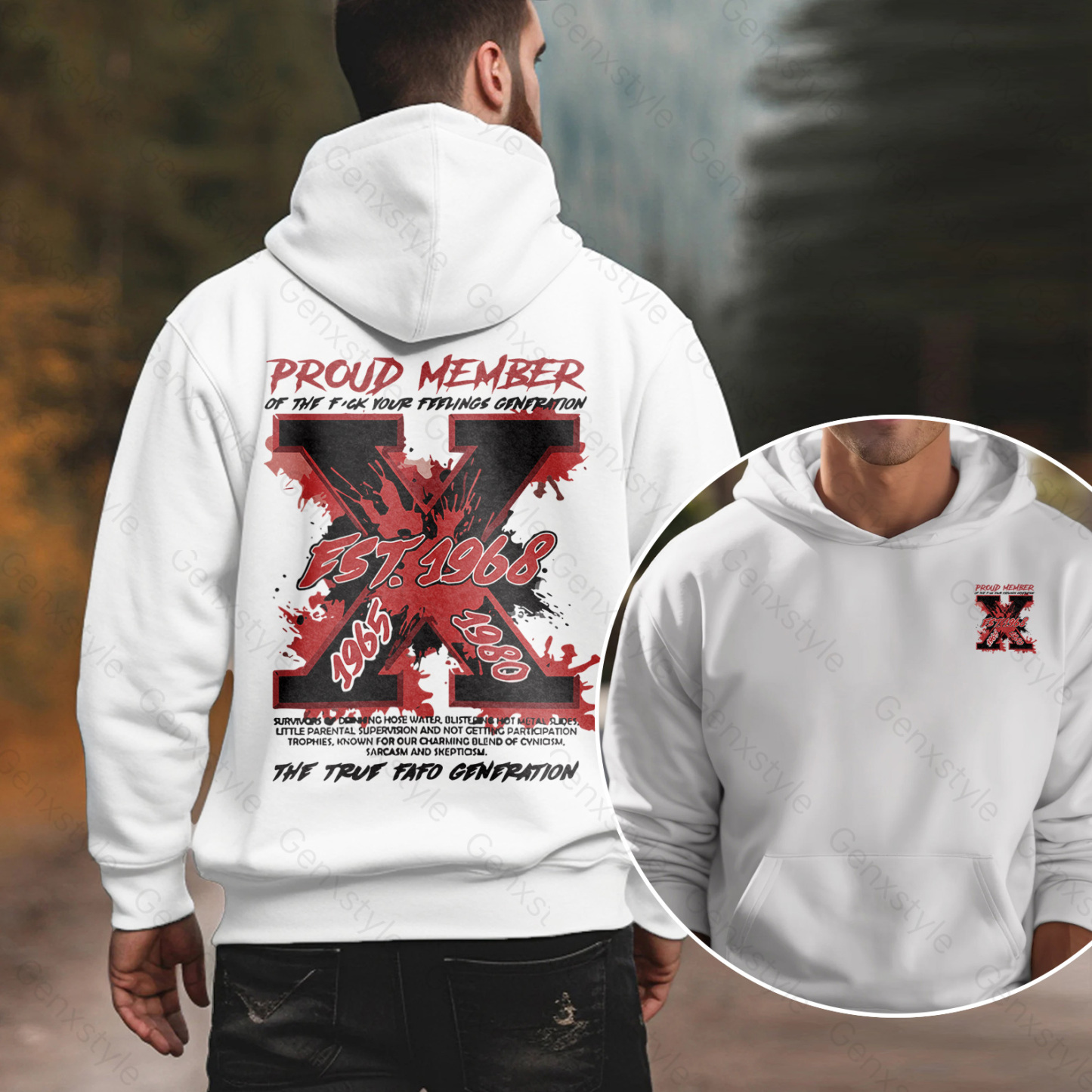 The True FAFO Generation X Unisex Hoodie