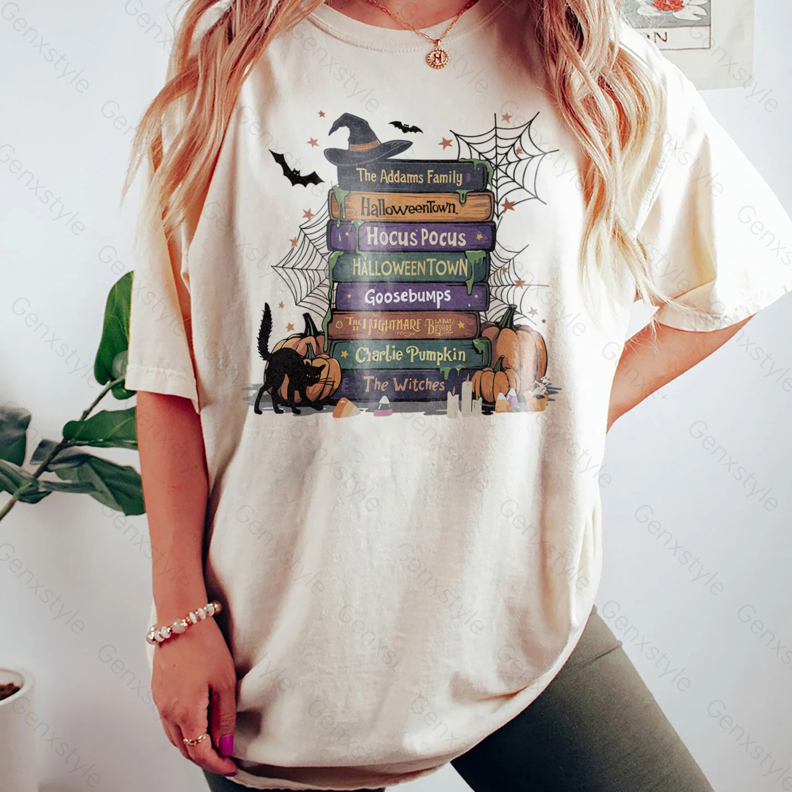 Washed Vintage Halloween Movie T-shirt