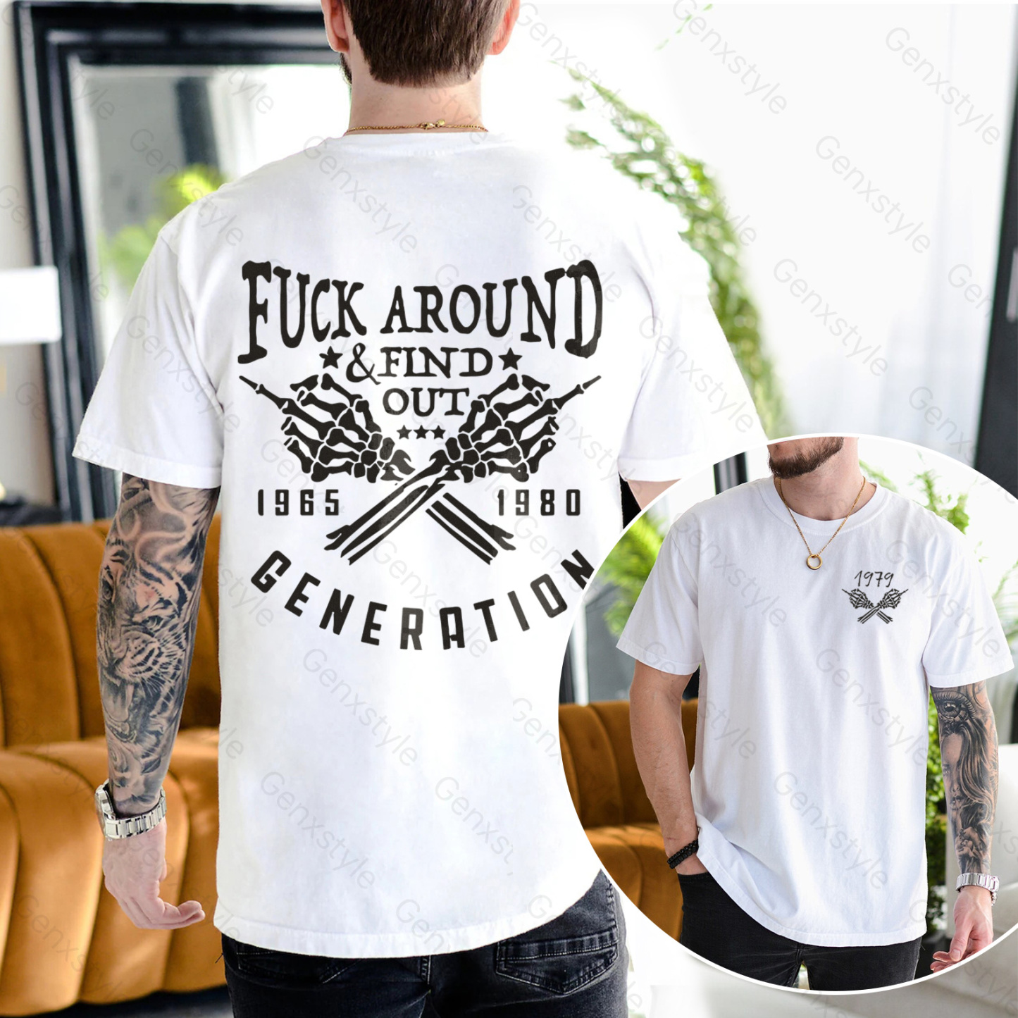 Fuck Around Find Out Generation X Quotes T-shirt