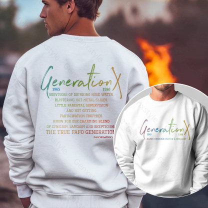 Raised on Hose Water and Neglect Crewneck