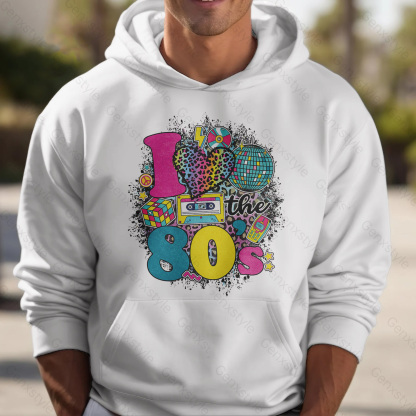 Retro 80s Hoodie