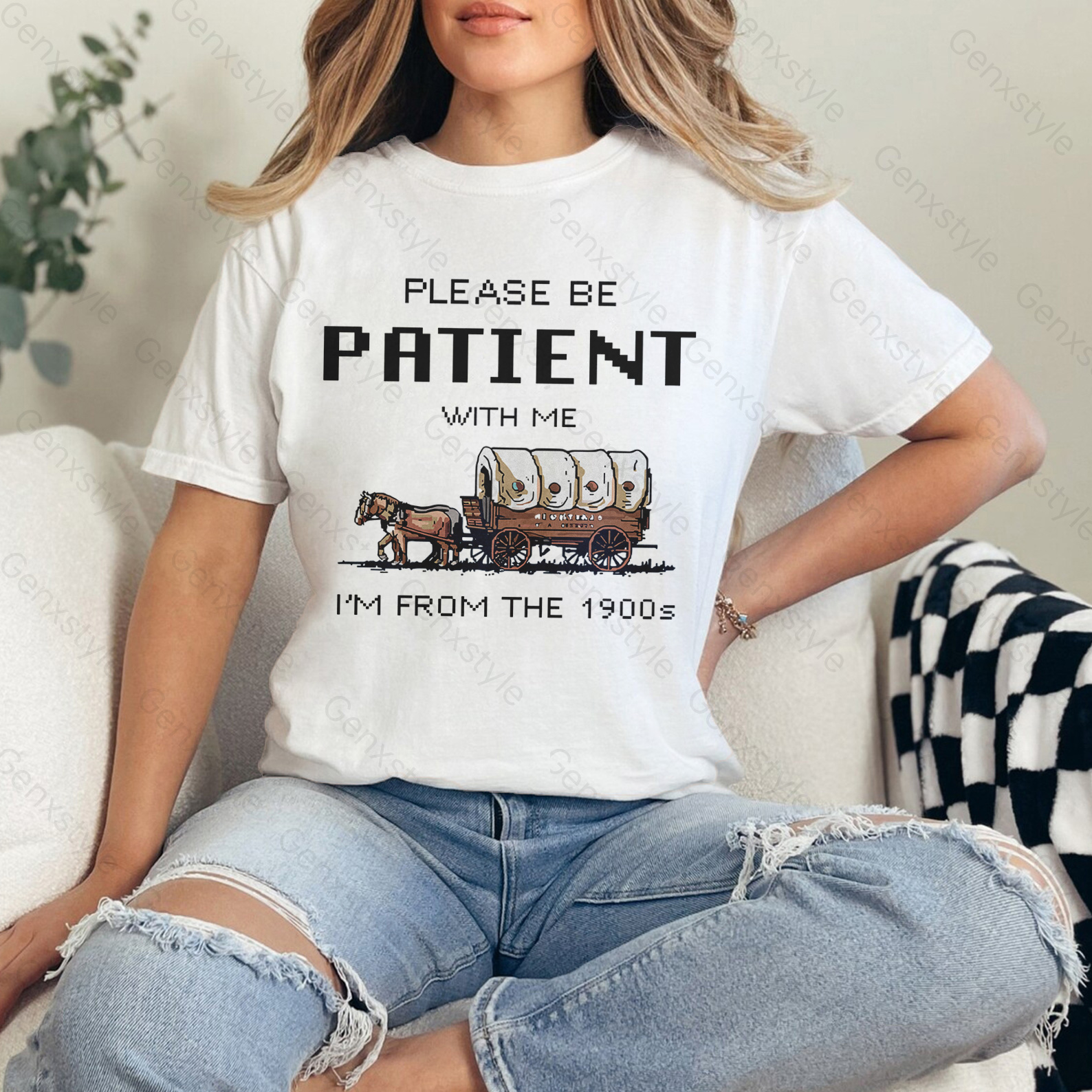 Please Be Patient with Me, I'm From the 1901's - Print Unisex Shirt XXXIII