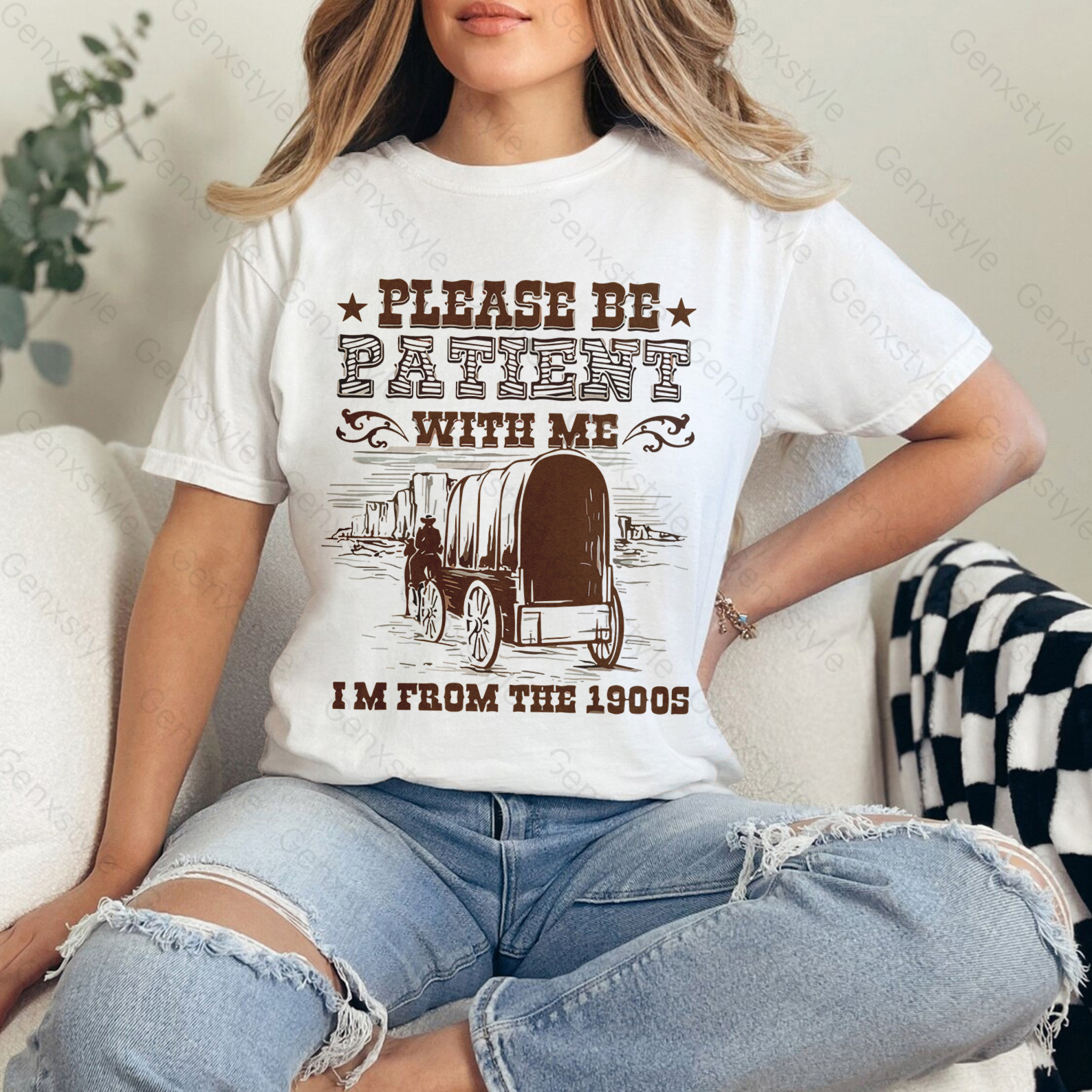 Please Be Patient with Me, I'm From the 1900's - Print Unisex Shirt XXXIV