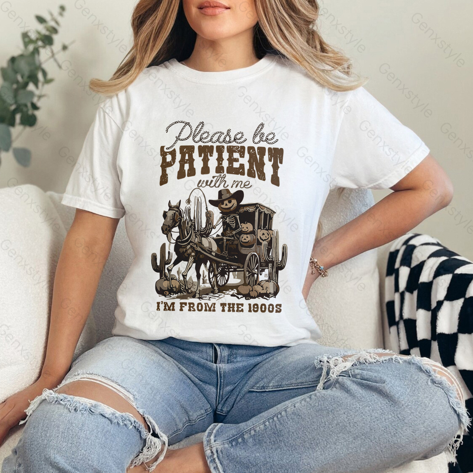 Please Be Patient with Me, I'm From the 1900's - Print Unisex Shirt XXXVI