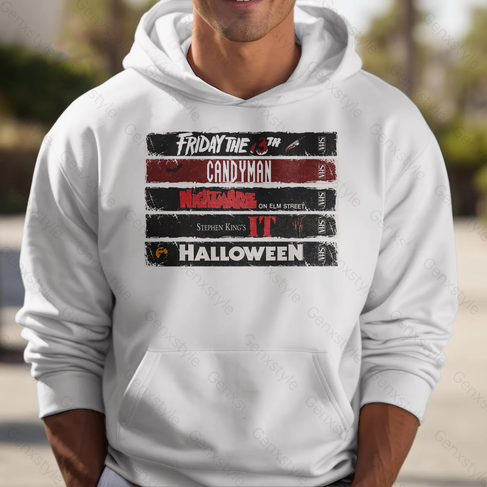 90s Halloween Horror Movie Hoodie