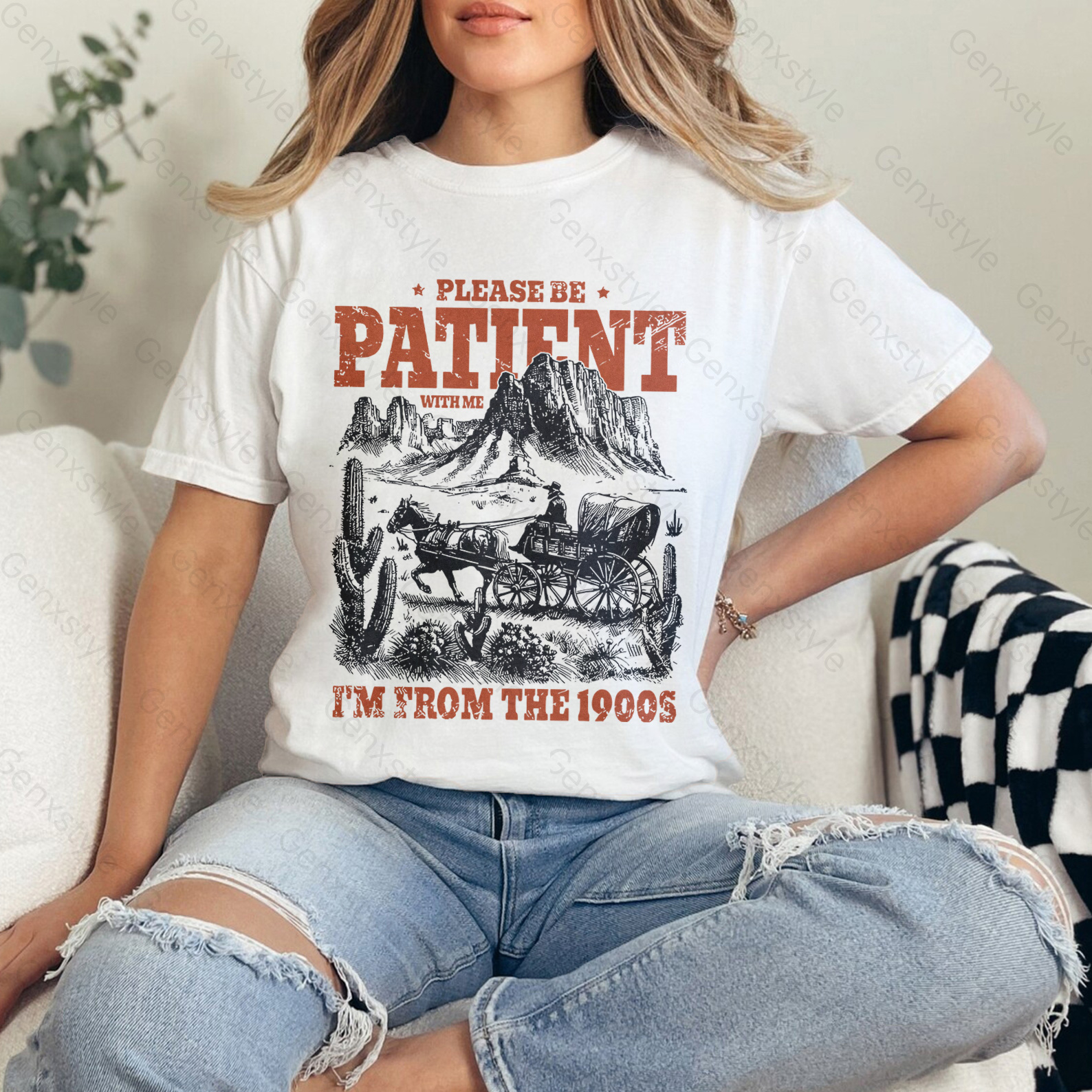 Please Be Patient with Me, I'm From the 1900's - Print Unisex Shirt XXIII
