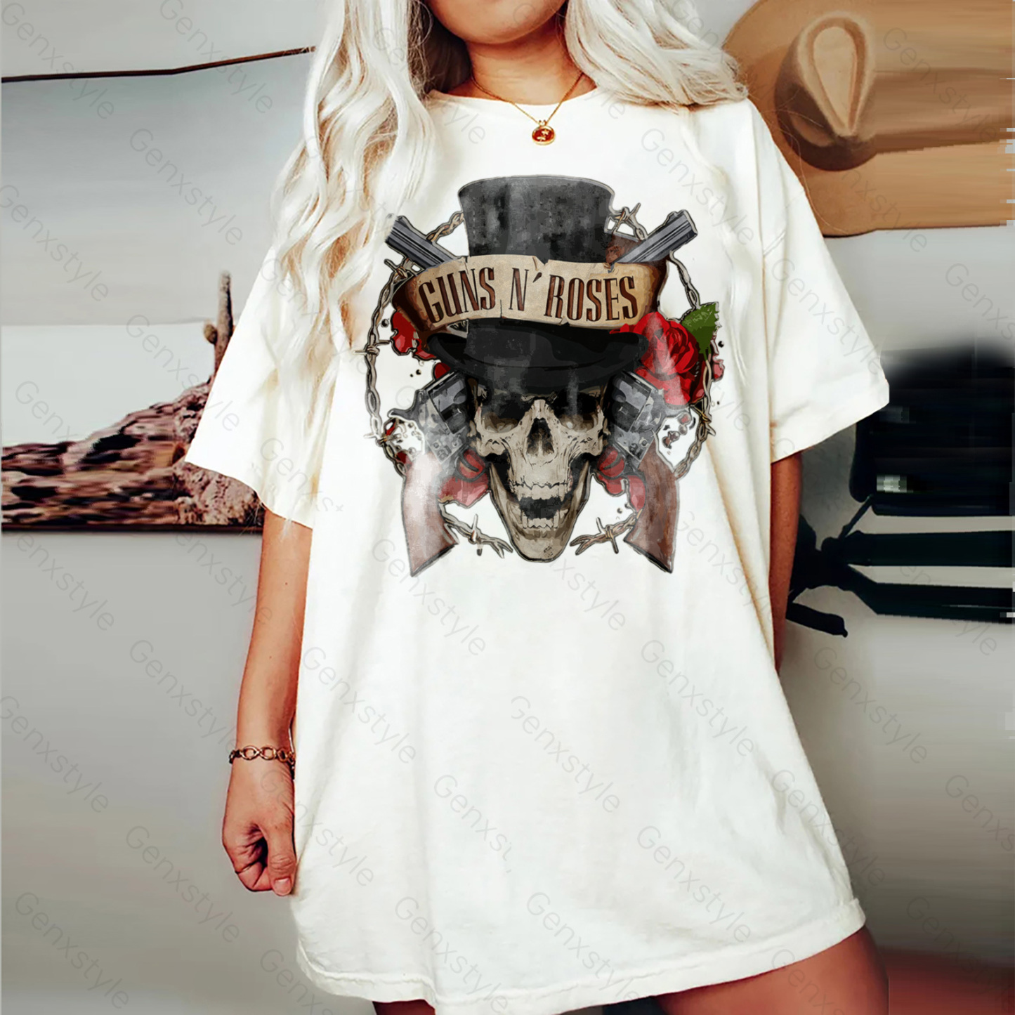 Washed Guns n Roses T-shirt