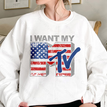 I Want My MTV USA Crewneck