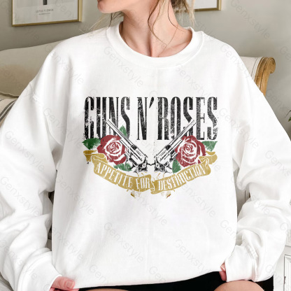 Guns n Roses Art Crewneck