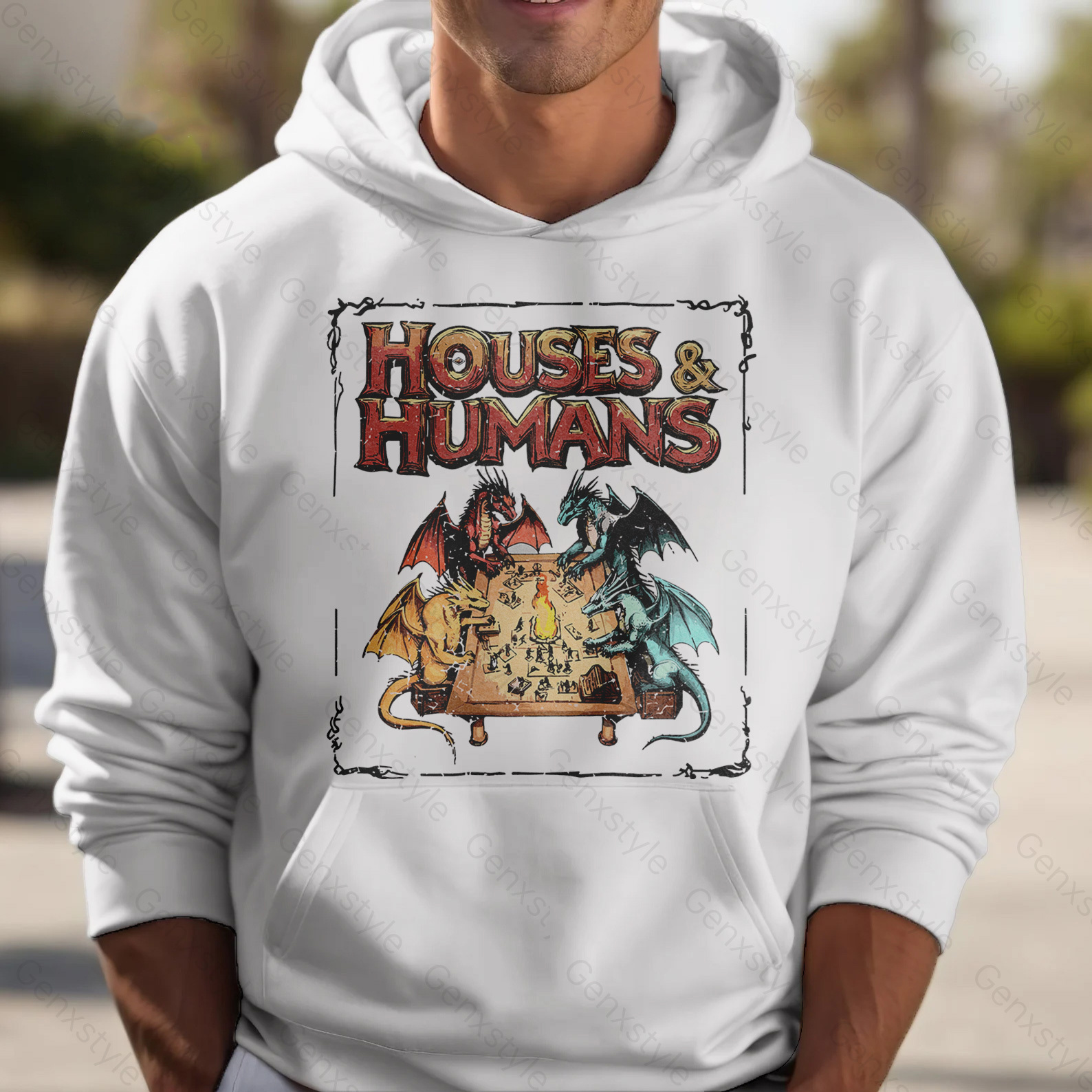 Houses and Humans D&D Hoodie