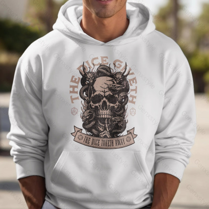 The Dice Giveth and the Dice Taketh Away Hoodie
