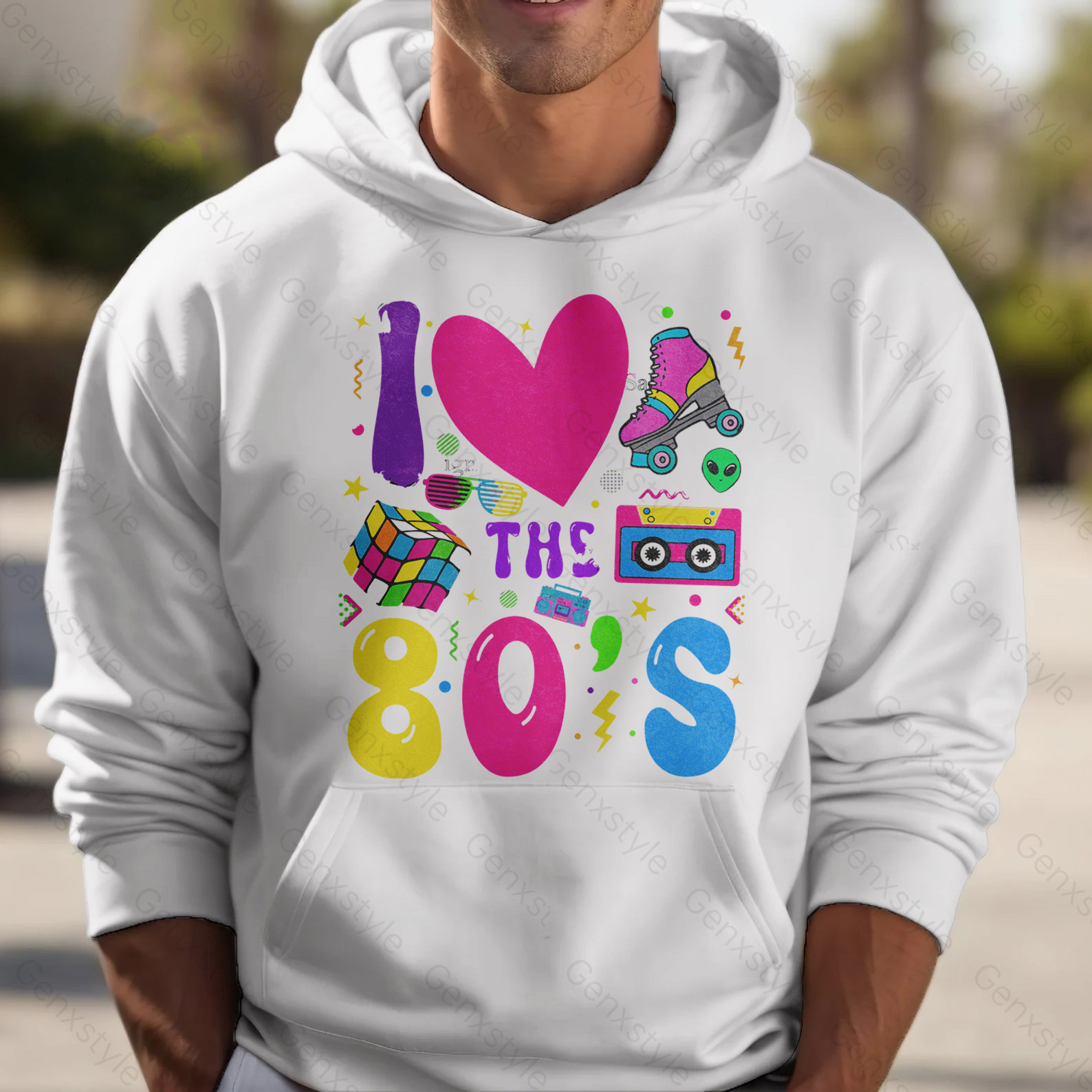 I Love The 80s Hoodie
