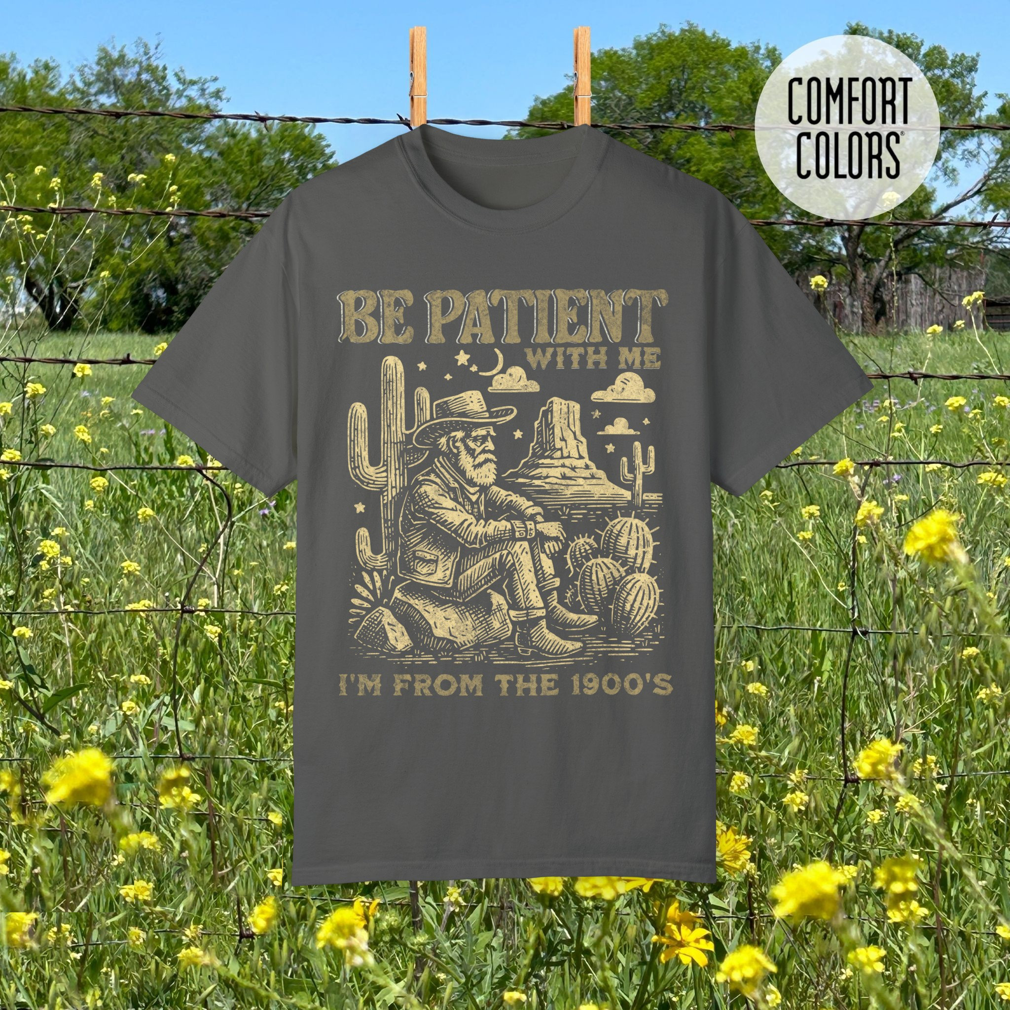 Please Be Patient with Me, I'm From the 1900's - Print Unisex Shirt VI