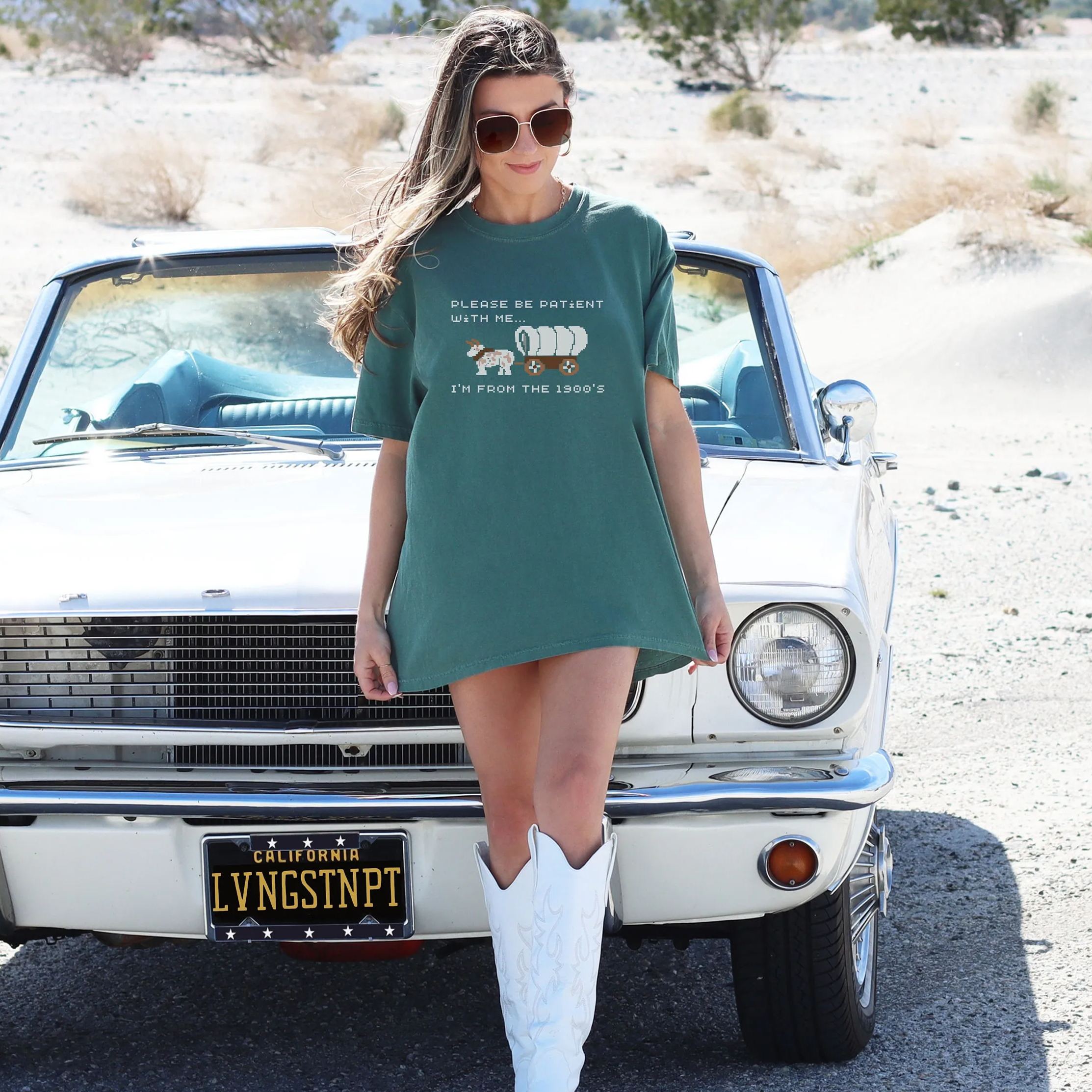 Please Be Patient with Me, I'm From the 1900's - Print Unisex Shirt IV