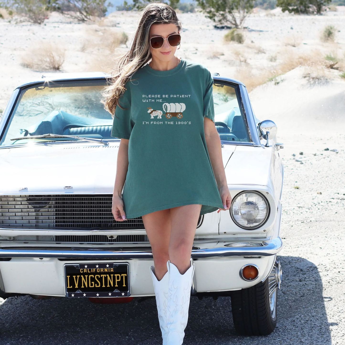 Please Be Patient with Me, I'm From the 1900's - Print Unisex Shirt IV