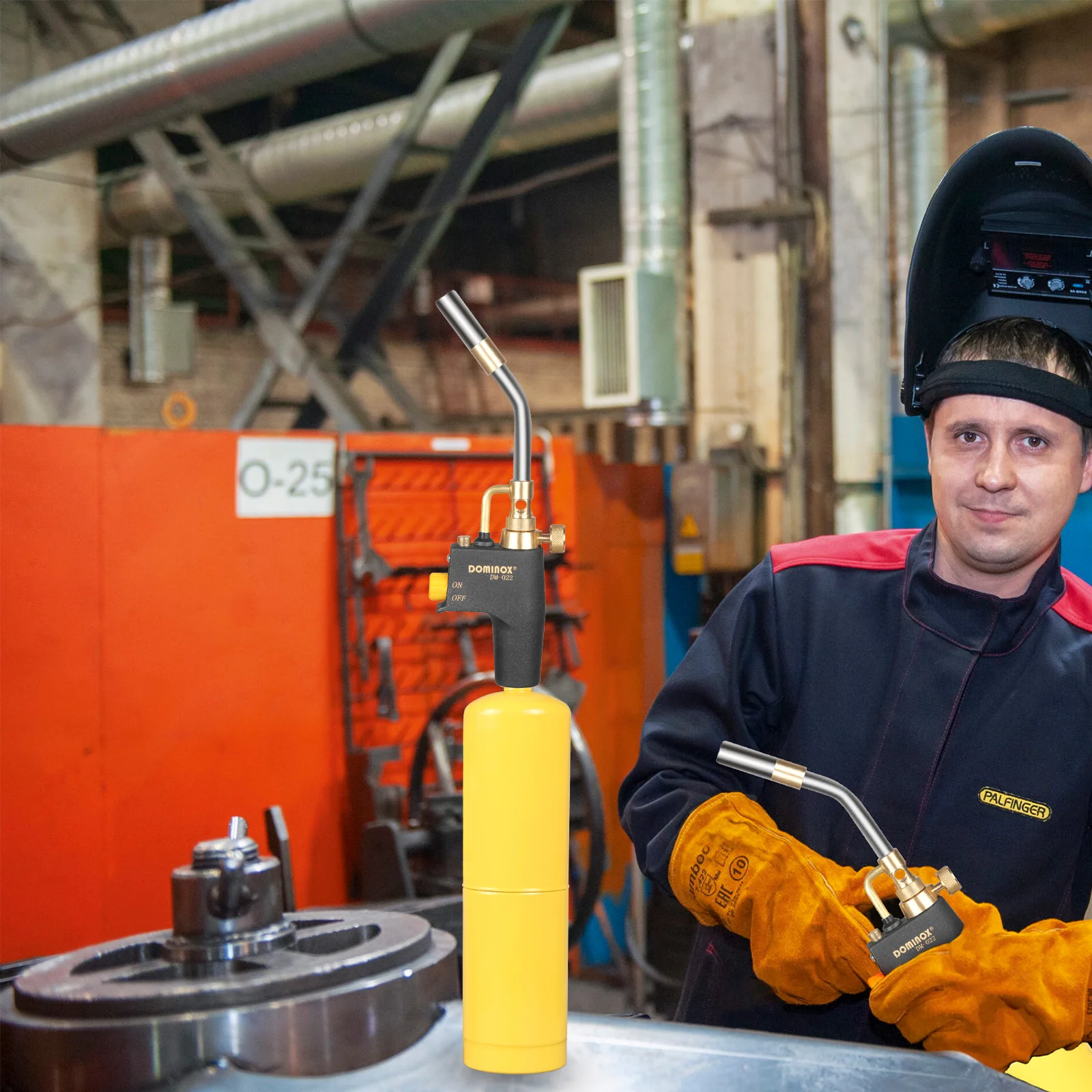 DOMINOX DM-022 Propane Torch Head, MAP, MAPP Torch