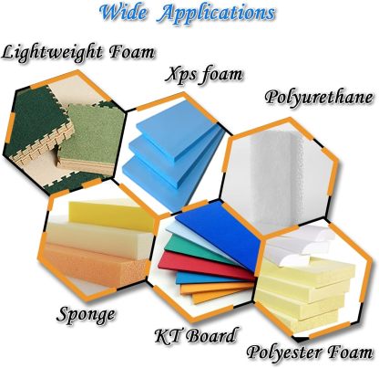 DOMINOX Hot Knife Foam Cutter, Foam Cutting Tool Kit, Heavy-duty Case Styrofoam Cutter for Cutting Foam Board Insulation, EPP, EPS, XPS, EVA, EPE, PU, KT Board, Sponge, Nylon