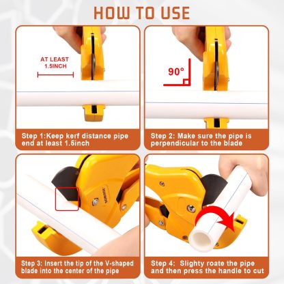 DOMINOX DM-339-42 1-5/8” Pipe Cutter