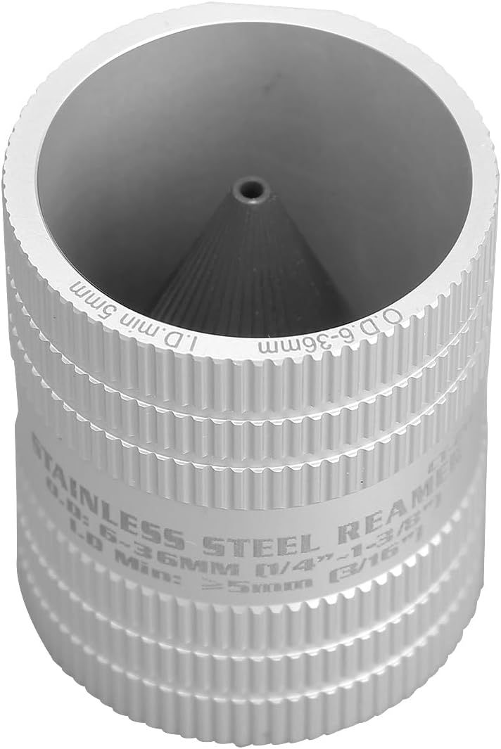 DOMINOX DM-CT-212 1/4" to 1-3/8" O.D. Tubing and Pipe Reamer, Deburring Tool 
