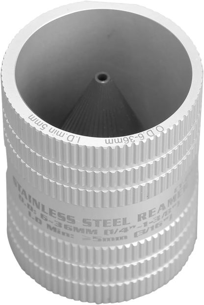 DOMINOX DM-CT-212 1/4" to 1-3/8" O.D. Tubing and Pipe Reamer, Deburring Tool 
