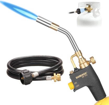 DOMINOX DM-022 5FT HOSE Propane Torch with 5FT Hose