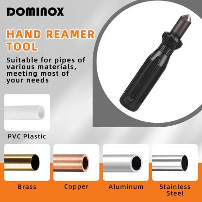 DOMINOX CT-213 1/2" Copper Pipe Deburring Tool