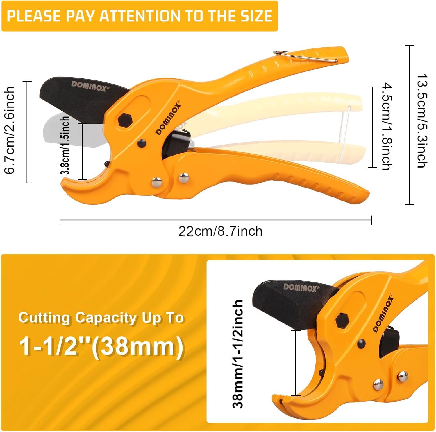 DOMINOX DM-42mm 1-1/4'' Pipe Cutter