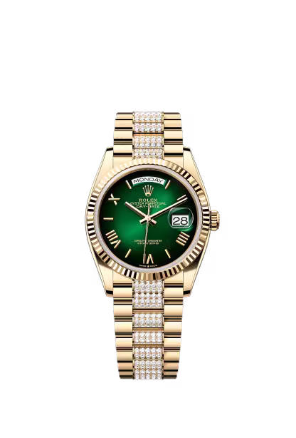 Day-Date 36  Oyster, 36 mm, yellow gold  Reference 128238