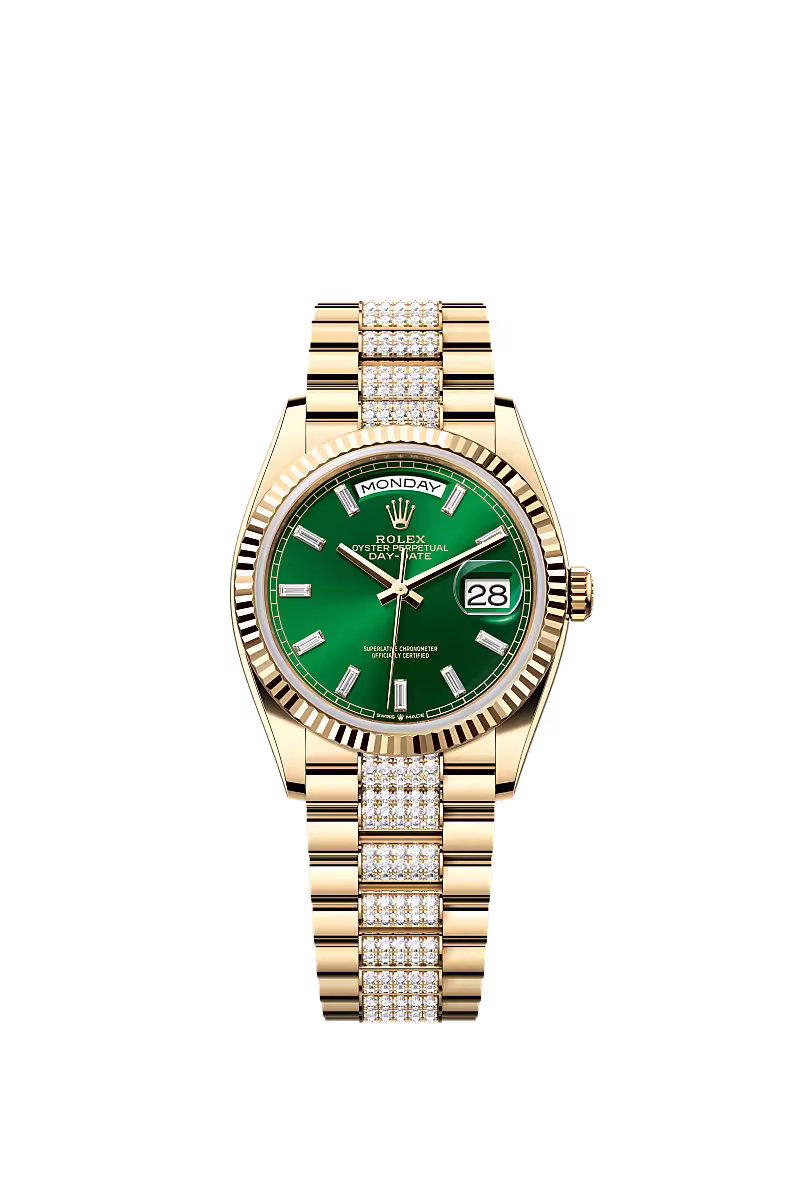Day-Date 36  Oyster, 36 mm, yellow gold  Reference 128238