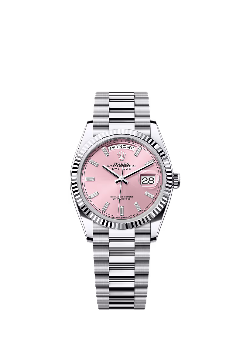 Day-Date 36  Oyster, 36 mm, platinum  Reference 128236