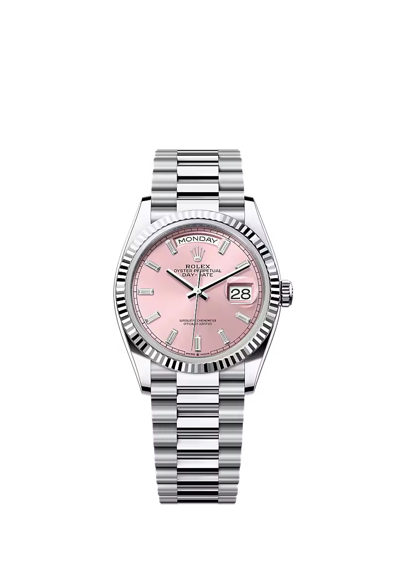 Day-Date 36  Oyster, 36 mm, platinum  Reference 128236