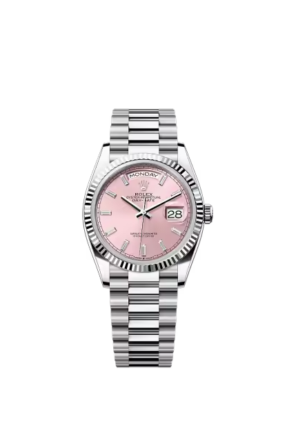 Day-Date 36  Oyster, 36 mm, platinum  Reference 128236