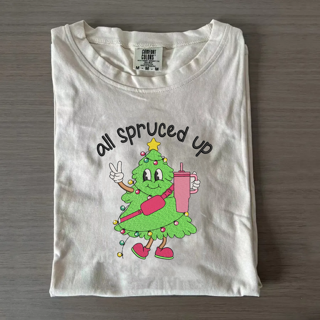 All spruced up Christmas T-Shirt