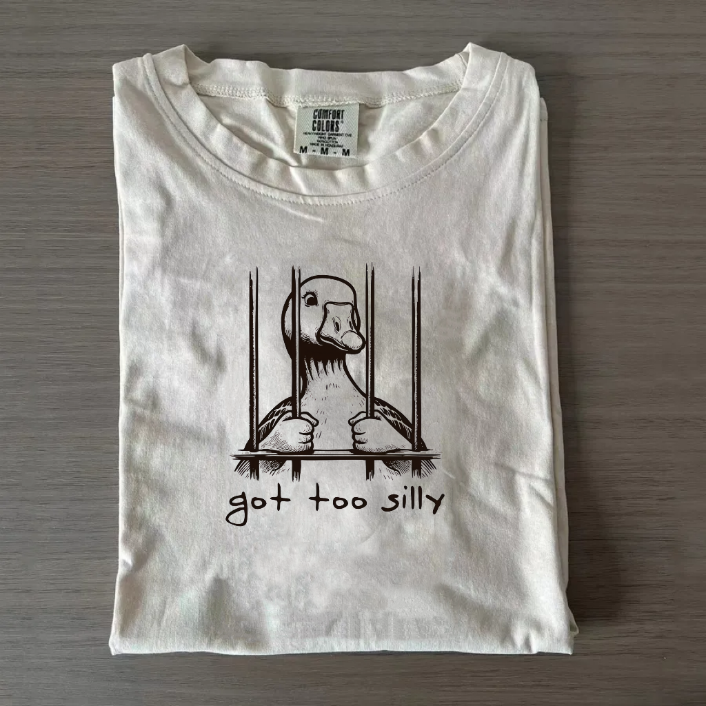 The Goose Got Too Silly  T-Shirt