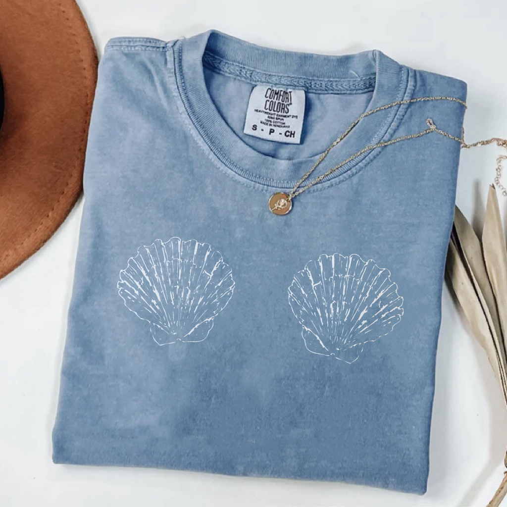 Retro Cute Sea Shell T-Shirt